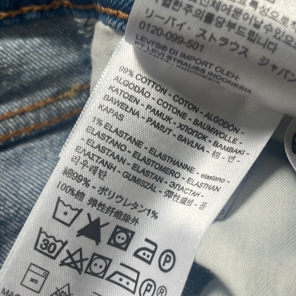 Levi's Ribcage Straight Ankle W28 L27 - Picture 15 of 16